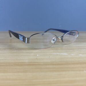 Coach Eyeglasses Luella 1004 Slate Half Rim 51-17-135 FRAMES ONLY